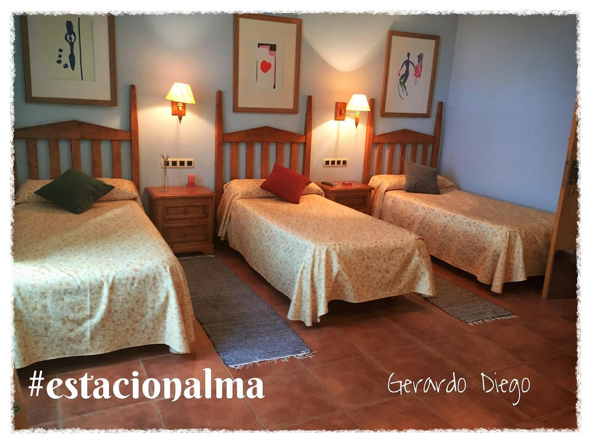 Hotel Rural La Estacion Del Alma Almazán Eksteriør billede